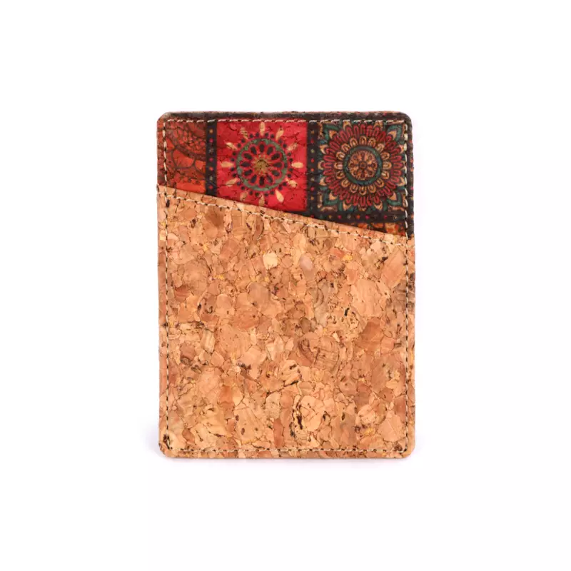 PRINTED CORK CREDITCARD HOLDER 011