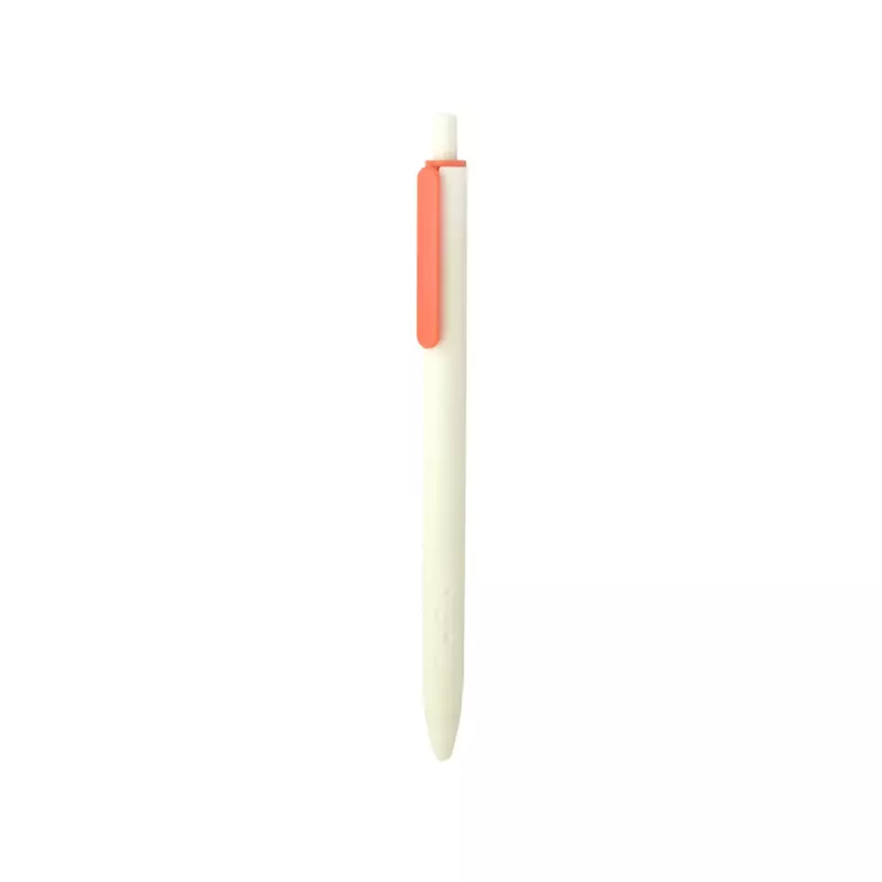 Compact Ballpoint Pen With Colored Clip