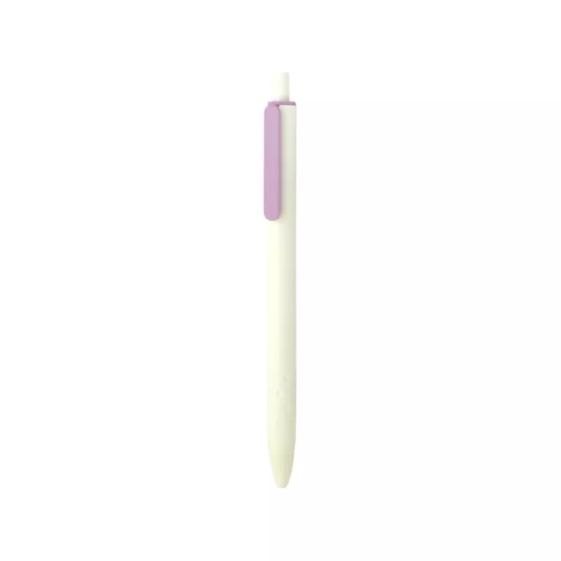 Compact Ballpoint Pen With Colored Clip