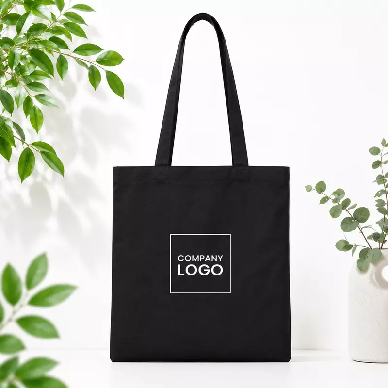 BLACK CANVAS BAGS FOR PROMOTIONS