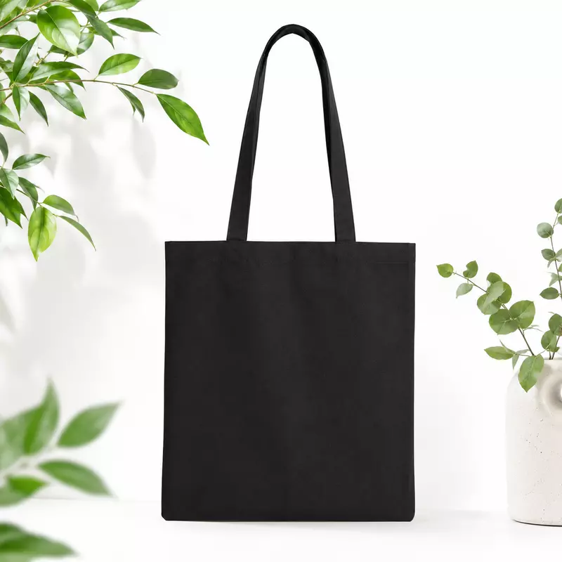 BLACK CANVAS BAGS FOR PROMOTIONS