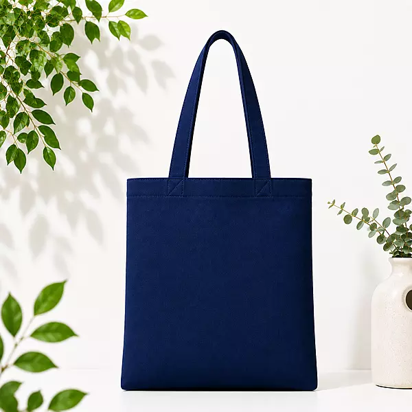 BLUE CANVAS BAGS FOR PROMOTIONS