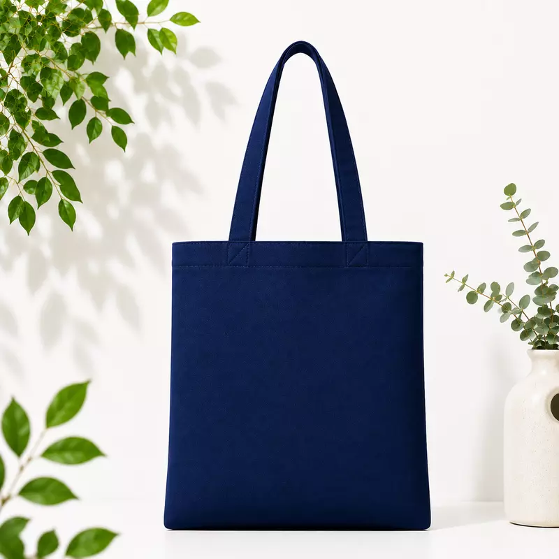BLUE CANVAS BAGS FOR PROMOTIONS