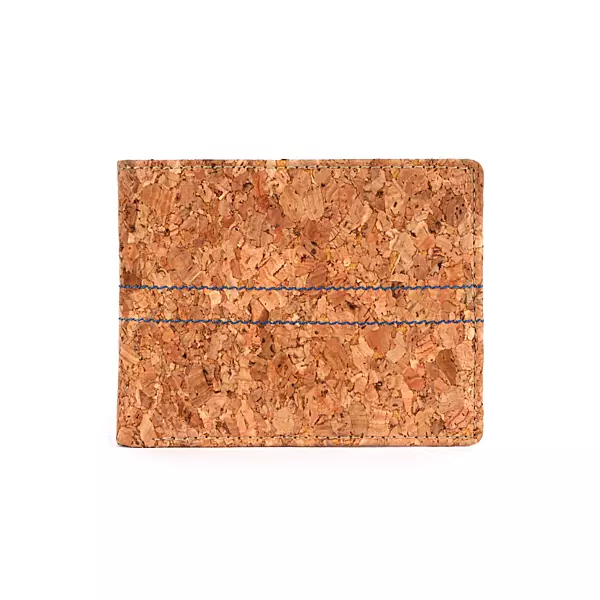 COR WALLET BLUE STITCH
