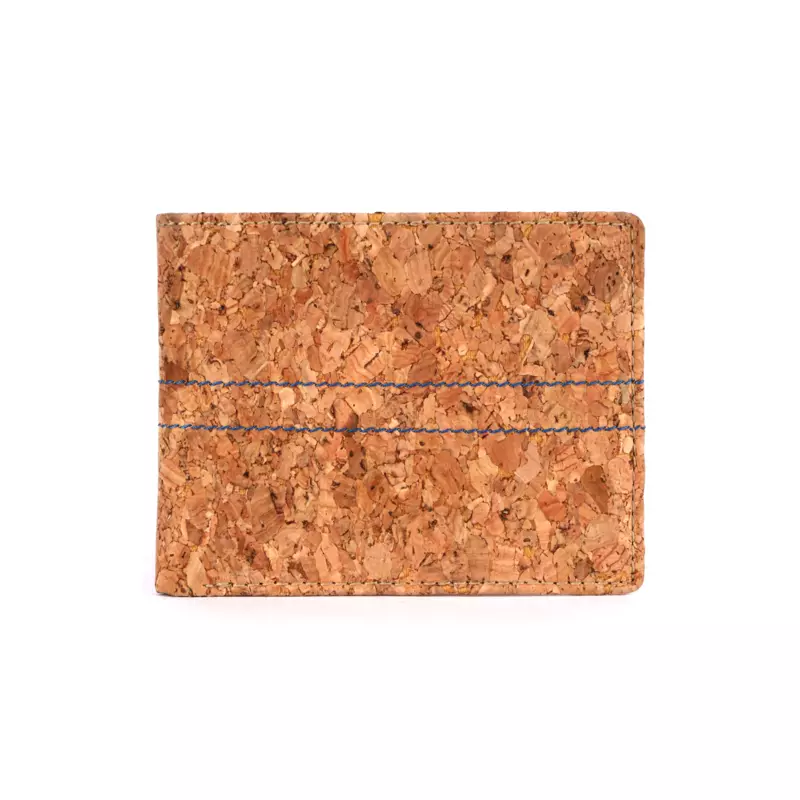 COR WALLET BLUE STITCH
