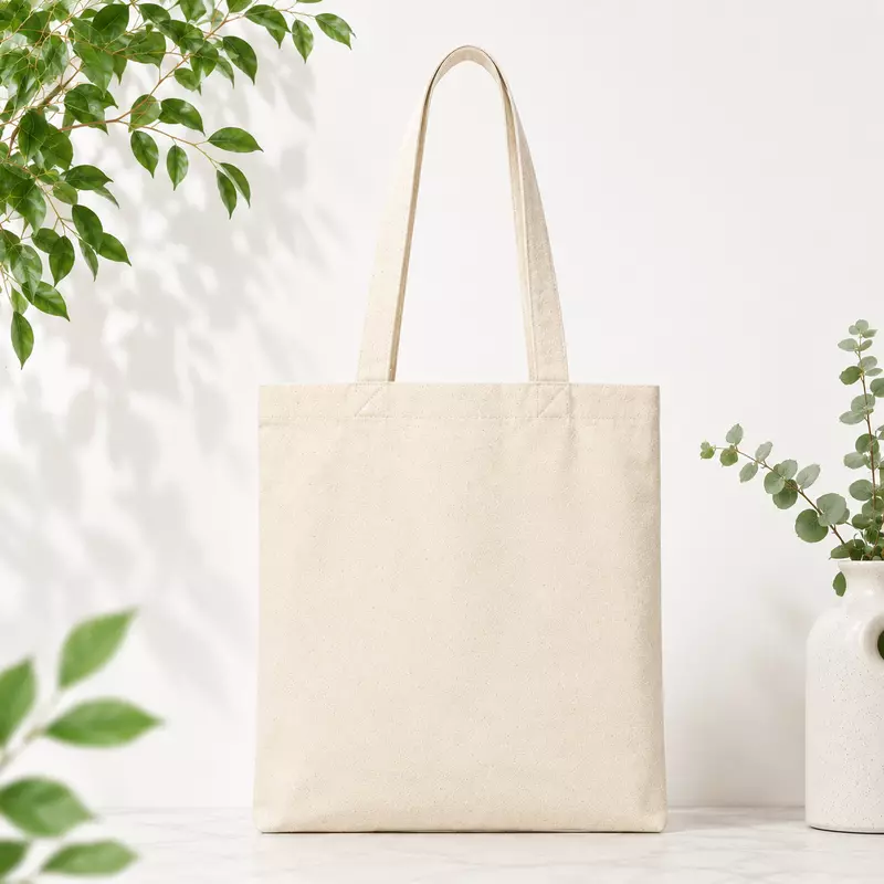 WHITE CANVAS BAGS FOR PROMOTIONS