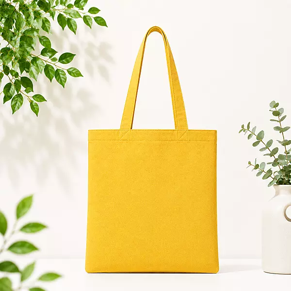 YELLOW CANVAS BAGS FOR PROMOTIONS